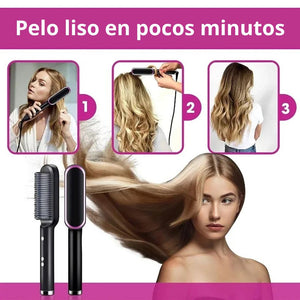 Perfect Hair - Cepillo Alisador 2 en 1